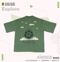 Oversized tshirt - Adventure Meets Tranquility