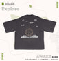 Oversized tshirt - Adventure Meets Tranquility
