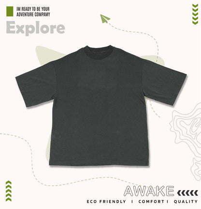 Oversized tshirt - Adventure Meets Tranquility