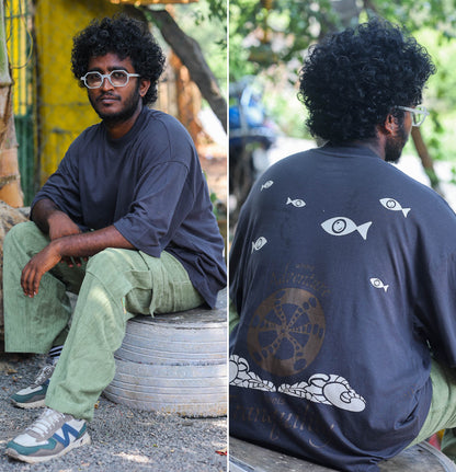 Oversized tshirt - Adventure Meets Tranquility