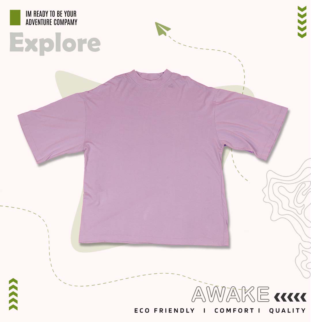 Oversized tshirt - Adventure Meets Tranquility