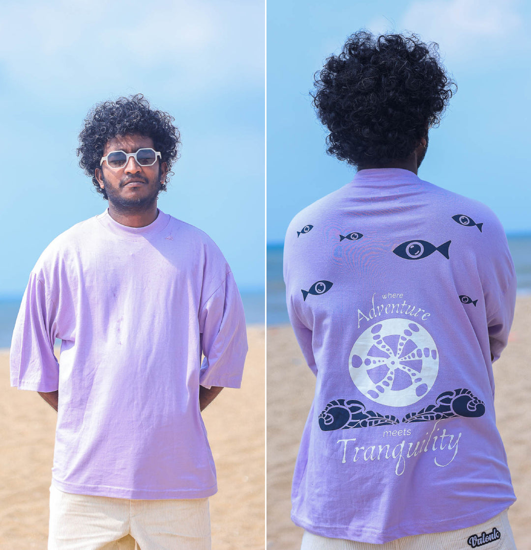 Oversized tshirt - Adventure Meets Tranquility