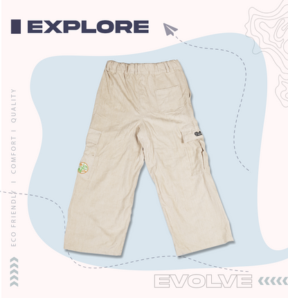 Corduroy Oversized Cargo Pant