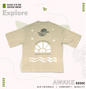 Oversized tshirt - Chase Horizons, Embrace calm