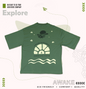 Oversized tshirt - Chase Horizons, Embrace calm