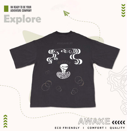 Oversized tshirt - Fueled by Coffee
