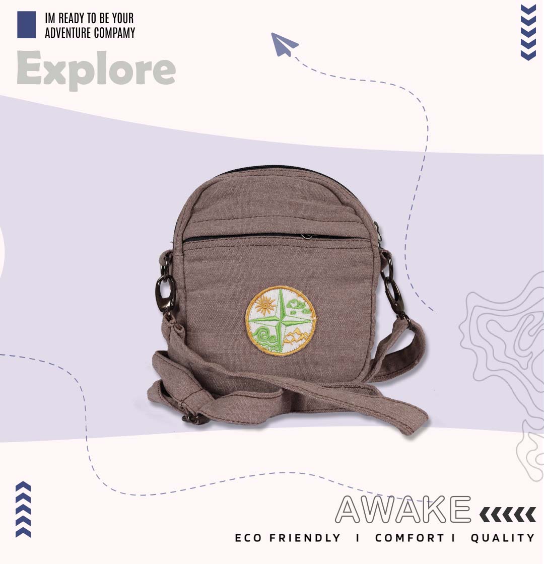 Mini Sling Bag – Compass of Earth