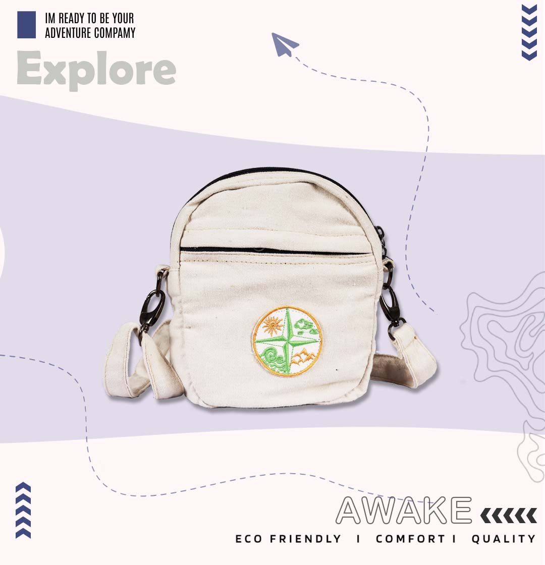 Mini Sling Bag – Compass of Earth