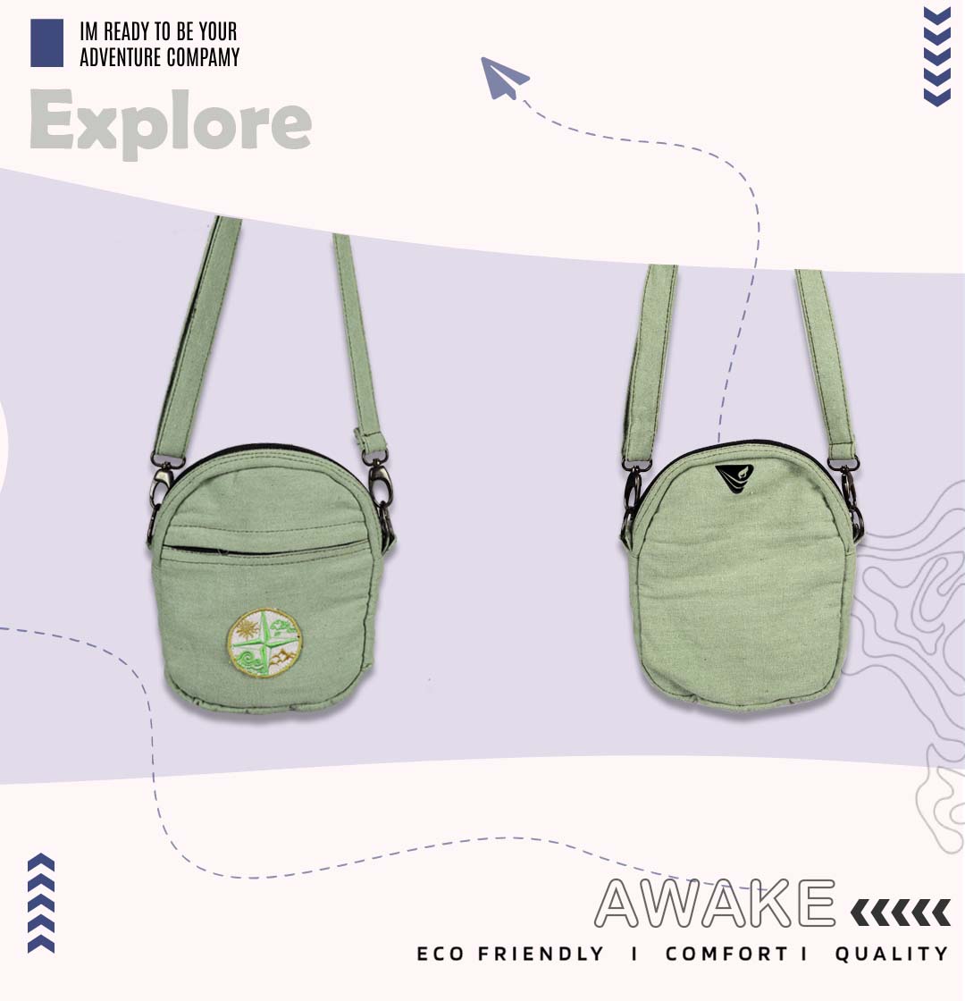 Mini Sling Bag – Compass of Earth