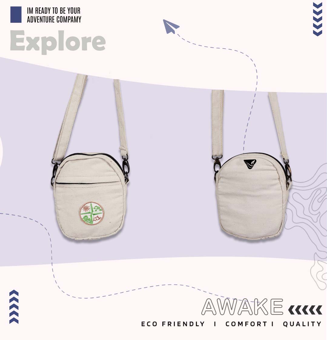 Mini Sling Bag – Compass of Earth