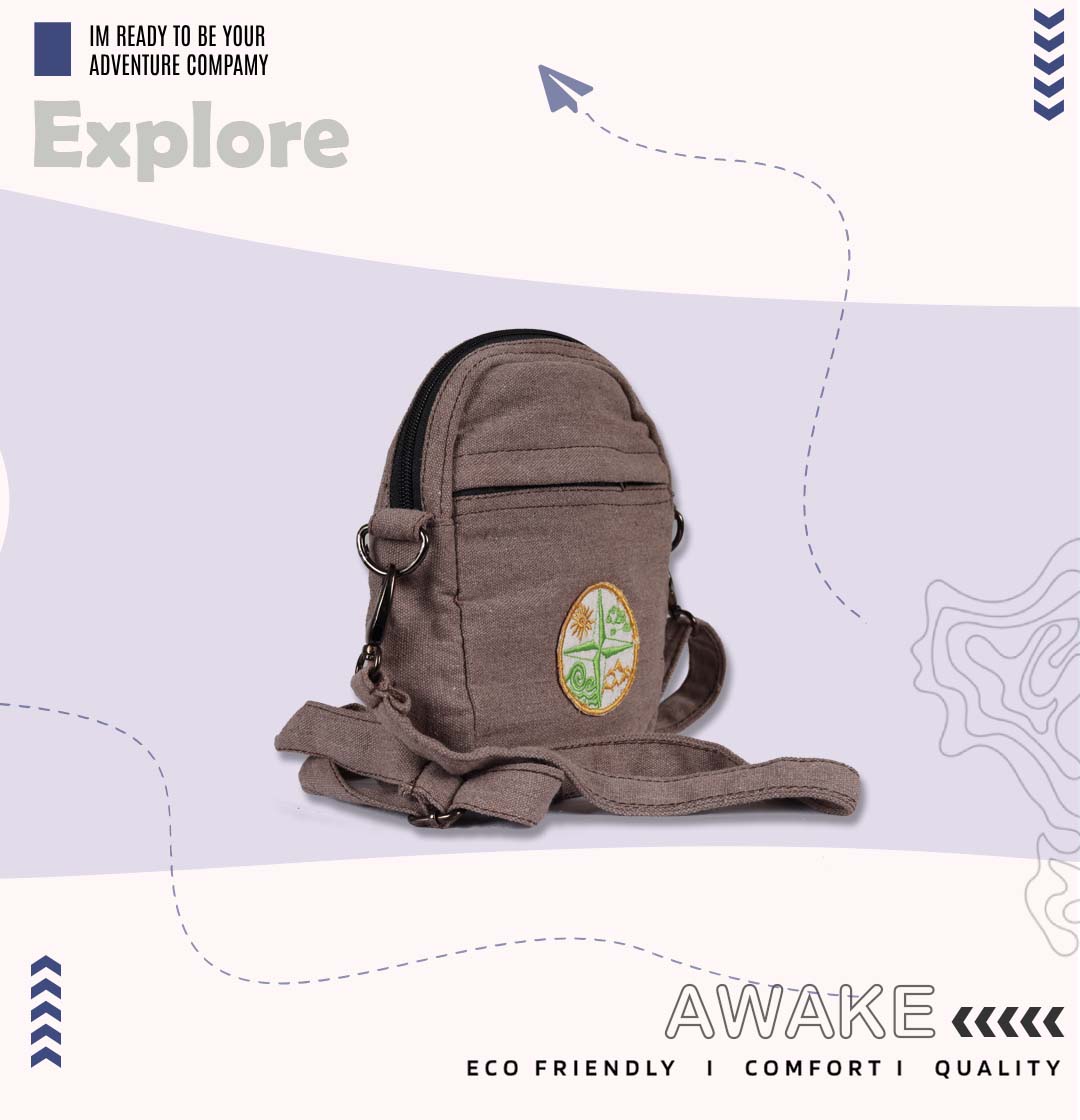 Mini Sling Bag – Compass of Earth