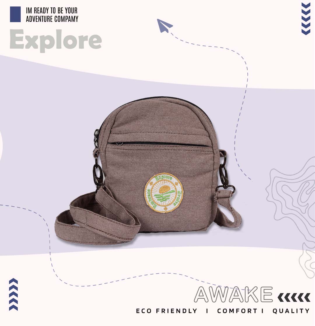 Mini Sling Bag – Explore, Embrace, Evolve