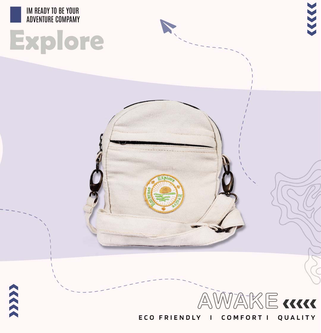 Mini Sling Bag – Explore, Embrace, Evolve