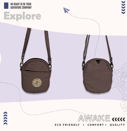 Mini Sling Bag – Explore, Embrace, Evolve