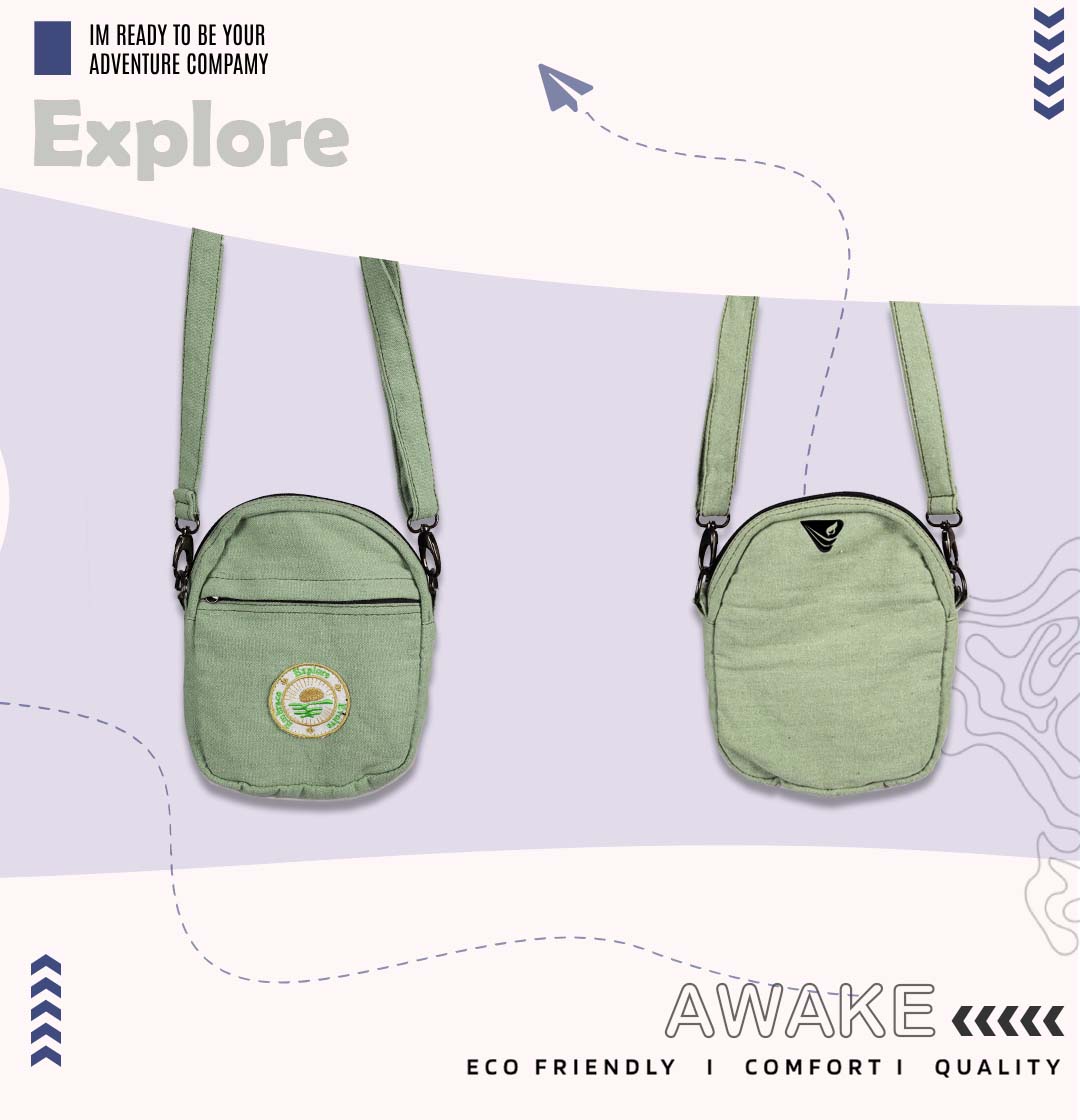 Mini Sling Bag – Explore, Embrace, Evolve