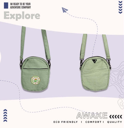 Mini Sling Bag – Explore, Embrace, Evolve