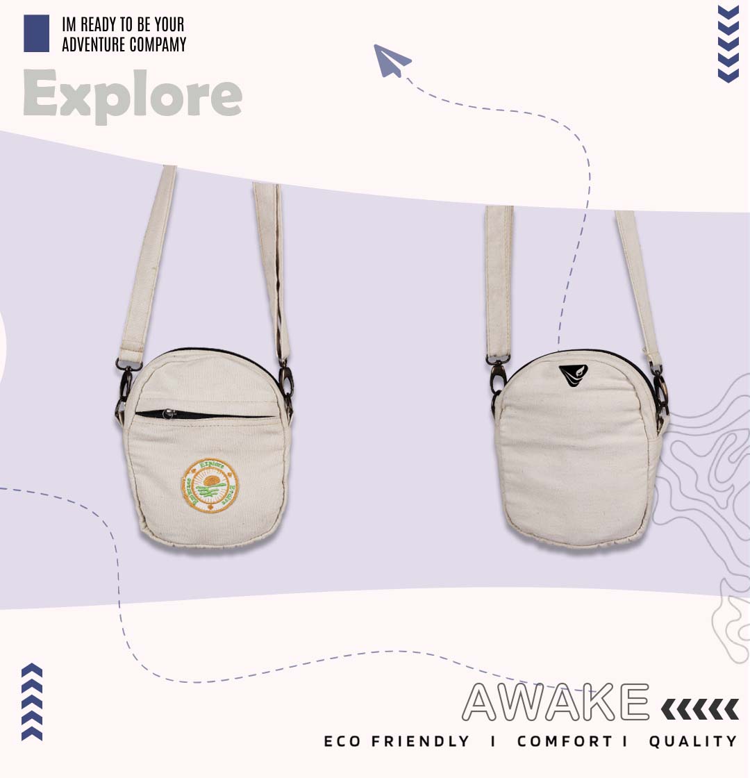 Mini Sling Bag – Explore, Embrace, Evolve