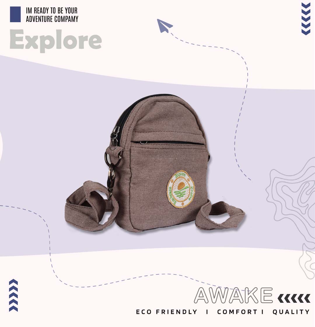 Mini Sling Bag – Explore, Embrace, Evolve
