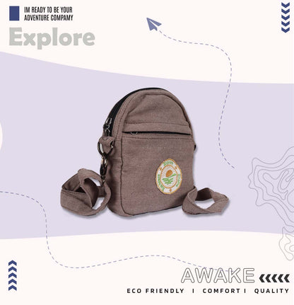 Mini Sling Bag – Explore, Embrace, Evolve