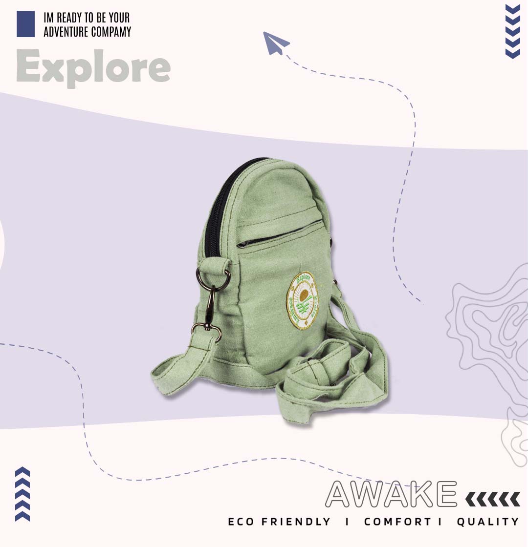 Mini Sling Bag – Explore, Embrace, Evolve