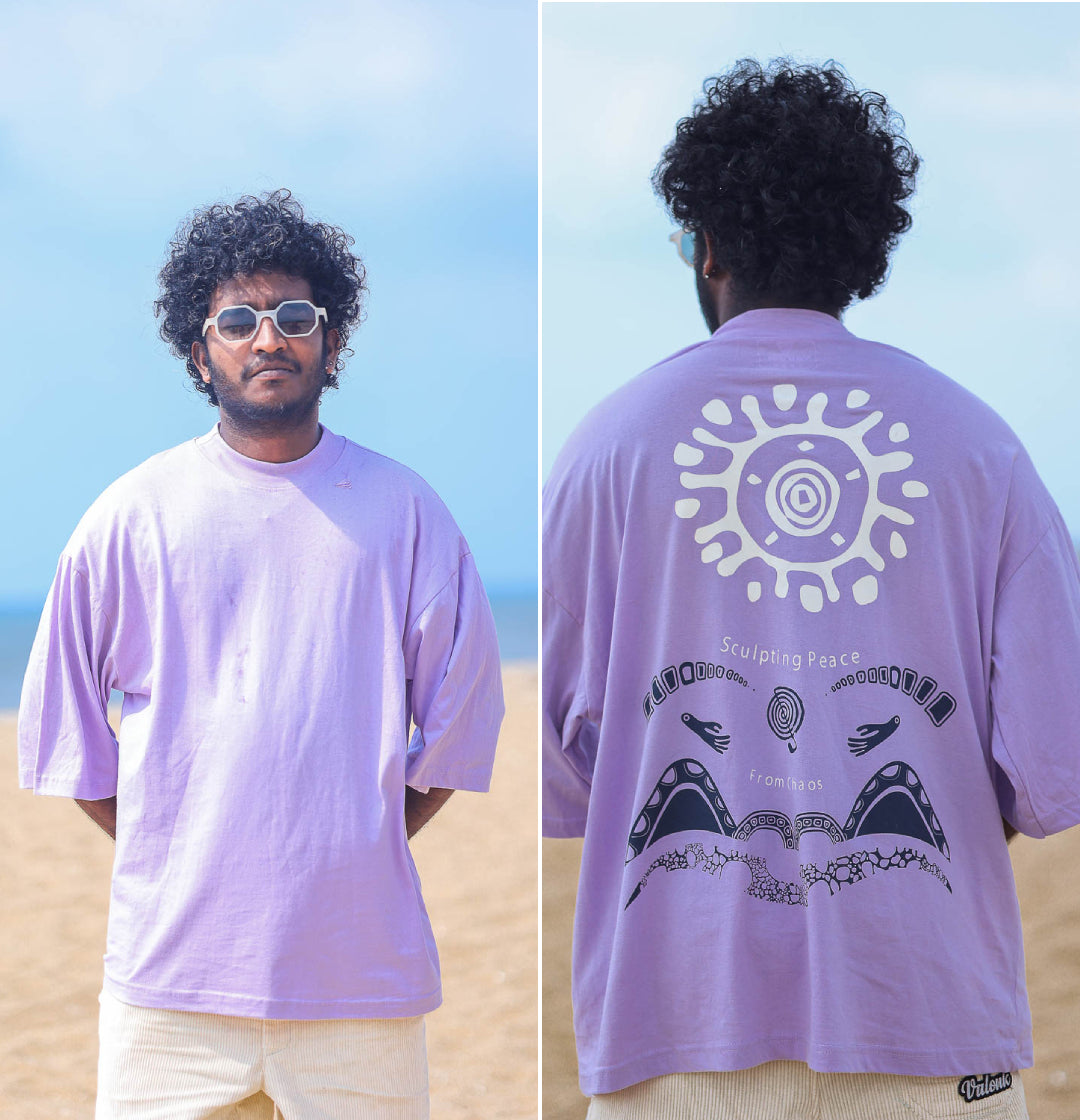 Oversized tshirt - Peace in Chaos