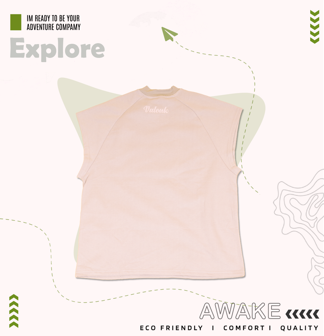 Raglan Sleeveless tshirt - Casual & Bold