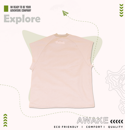 Raglan Sleeveless tshirt - Casual & Bold