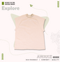 Raglan Sleeveless tshirt - Casual & Bold
