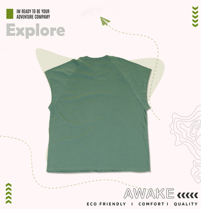 Raglan Sleeveless tshirt - Effortless Cool