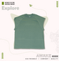 Raglan Sleeveless tshirt - Effortless Cool