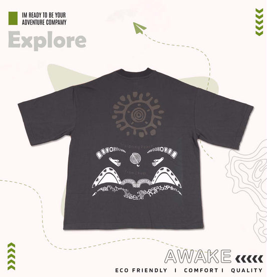 Oversized tshirt - Peace in Chaos