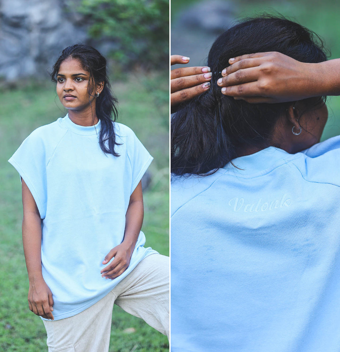 Raglan Sleeveless tshirt - Casual & Bold