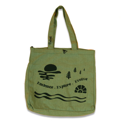 tote bag green