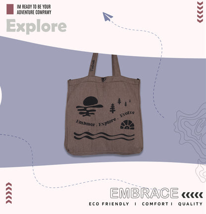 Tote Bag - Embrace Explore Evolve