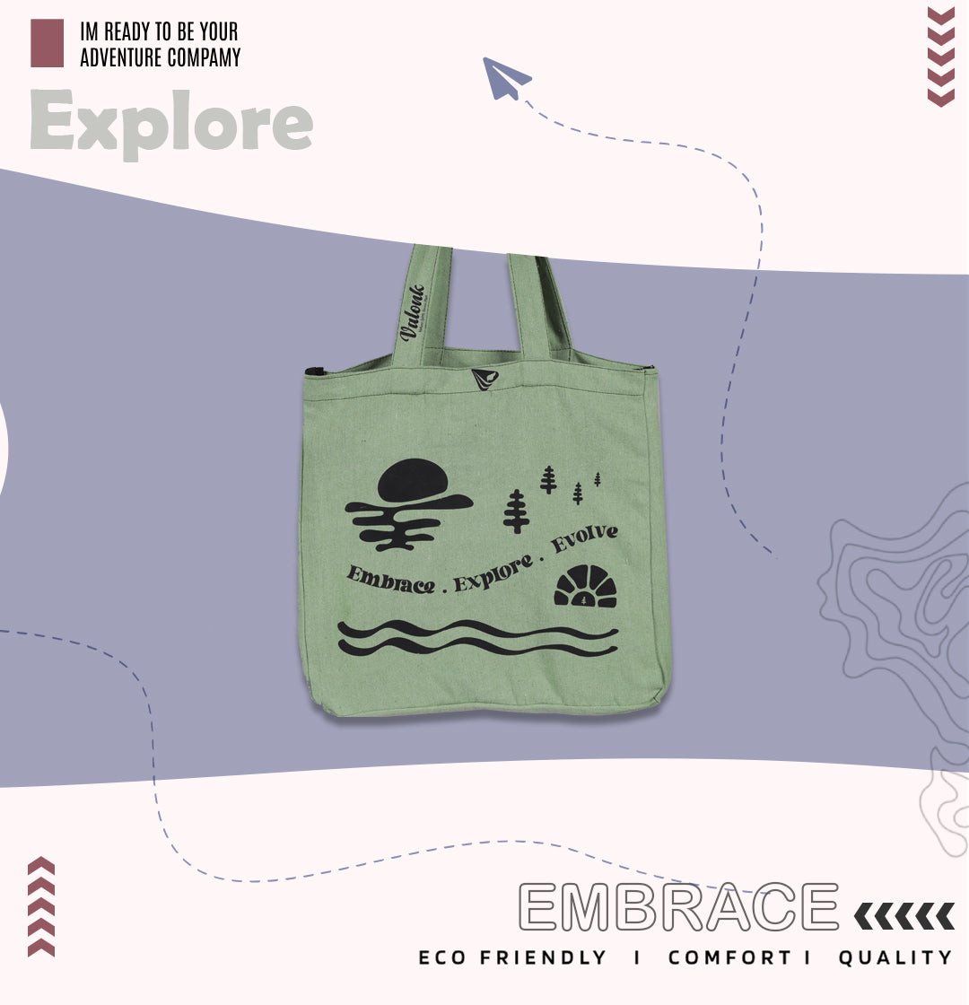 Tote Bag - Embrace Explore Evolve