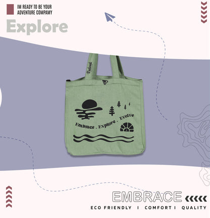 Tote Bag - Embrace Explore Evolve