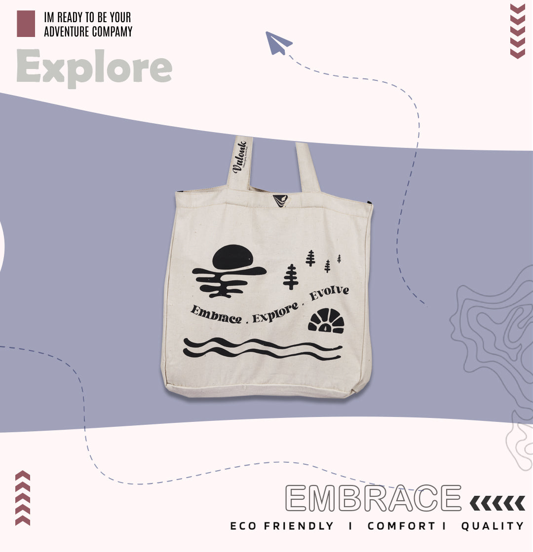 Tote Bag - Embrace Explore Evolve