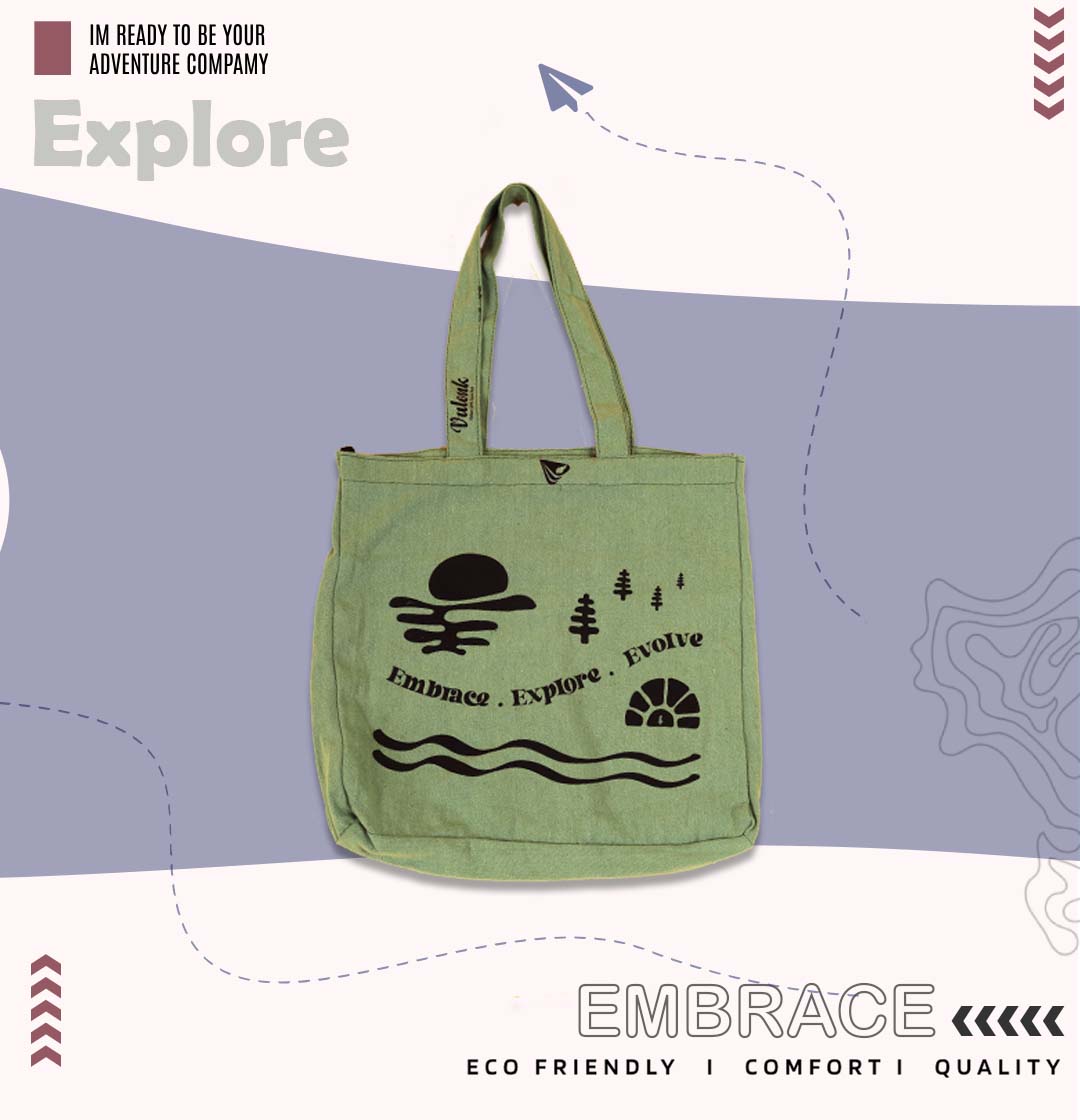 Tote Bag - Embrace Explore Evolve