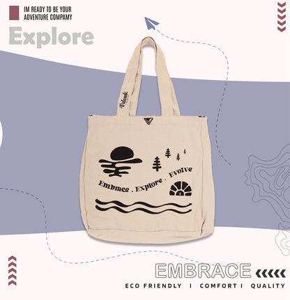 Tote Bag - Embrace Explore Evolve